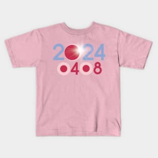 Eclipse 2024 Kids T-Shirt